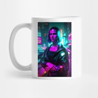 Monna Lisa 2049 © Tony Leone Mug